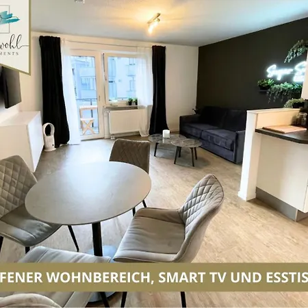 Apartment Semper No1 - 2zi 1-4 Pers, Balkon, Parkplatz, Hofgartennaehe Bayreuth